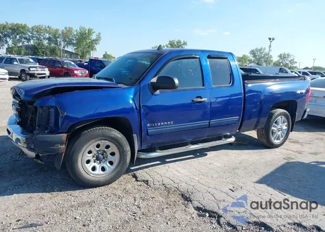 2013 Chevrolet Silverado 1500 Lt из США, поврежденный, VIN 1GCRKSE78DZ380399